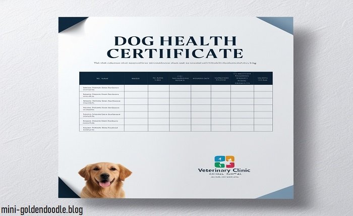 dog health certificate