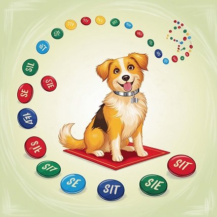 dog training buttons